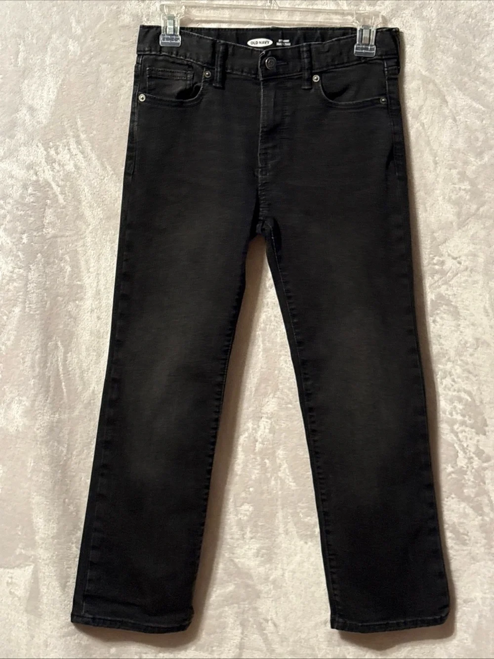 Old Navy Black Kids Straight-Leg Jeans